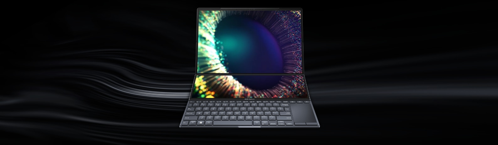 Laptop ASUS Zenbook Pro 14 Duo OLED, i7-12700H, 14.5", 16GB, 1TB M.2 NVMe, Windows 11 Pro