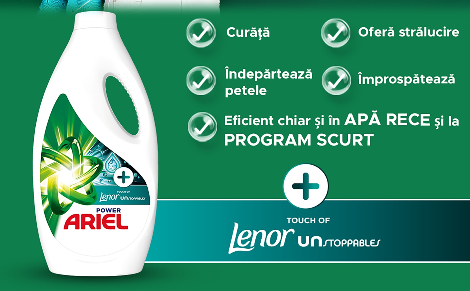 Ariel Touch Lenor 28D