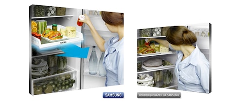 Хладилник с фризер Samsung RB31FWRNDSA