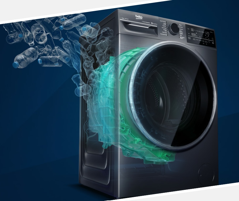 Пералня със сушилня BEKO B5DFT510442W