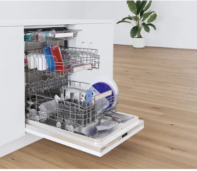 Masina de spalat vase Bosch SMS6ECC00E, 14 seturi, 8 programe, Silence Plus, EfficientDry, VarioDrawer, Max Flex, Home Connect, Clasa B, 60 cm, Inox negru 5 res 4ef6e84eba9a434d1985ac65c39cb594