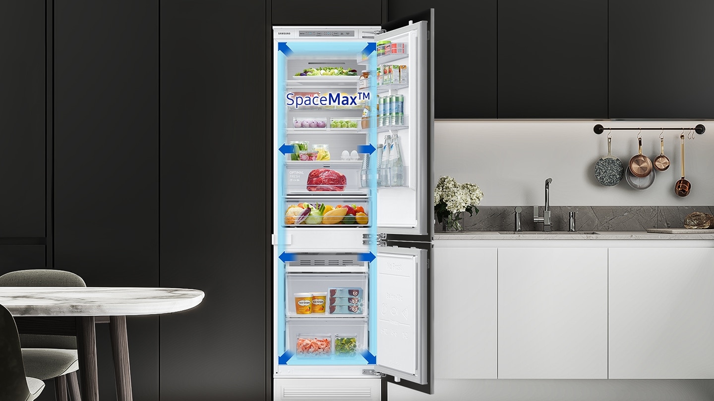 Combina frigorifica incorporabila Samsung BRB26602EWW/EF, 267 l, No Frost, All-Around Cooling, SpaceMax, Power Freeze, Compresor Digital Inverter, Clasa E, H 177.5 cm (2) 4 res 692a888a2cdfc2efa6d6f333136c886a