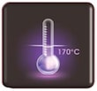 Aparat de stilizat pentru volum Rowenta Volum' 24, 170 grade, Nano Ceramic, Alb/Roz