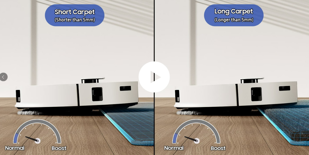 Robot de aspirare Samsung BESPOKE Jet BOT Combo™ AI Steam VR7MD97714G/GE, Mop rotativ, Autocuratare lavete, Recunoastere obiecte AI si suprafete, LiDar , Senzor 3D, Monitorizare Video, Statie de colectare Clean Station, putere de aspirare 6000Pa, Grej 7 res caaa5c3424cba8558b6e496f7179ec0b