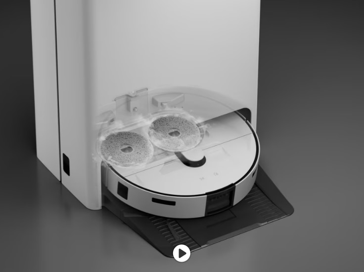 Robot de aspirare Samsung BESPOKE Jet BOT Combo™ AI Steam VR7MD97714G/GE, Mop rotativ, Autocuratare lavete, Recunoastere obiecte AI si suprafete, LiDar , Senzor 3D, Monitorizare Video, Statie de colectare Clean Station, putere de aspirare 6000Pa, Grej 17 res e3f9d2c61df1844a2f1290d7f693f9cb