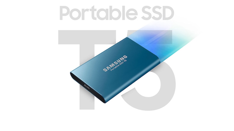 Department Elasticity periscope SSD extern Samsung T5 portabil, 1 TB, USB 3.1, Negru - eMAG.ro