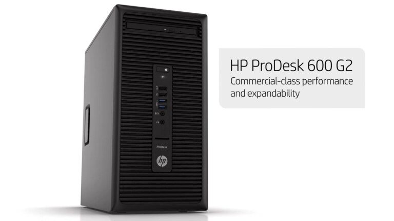 Sistem Desktop PC HP ProDesk 600 G2 SFF cu procesor Intel® Core