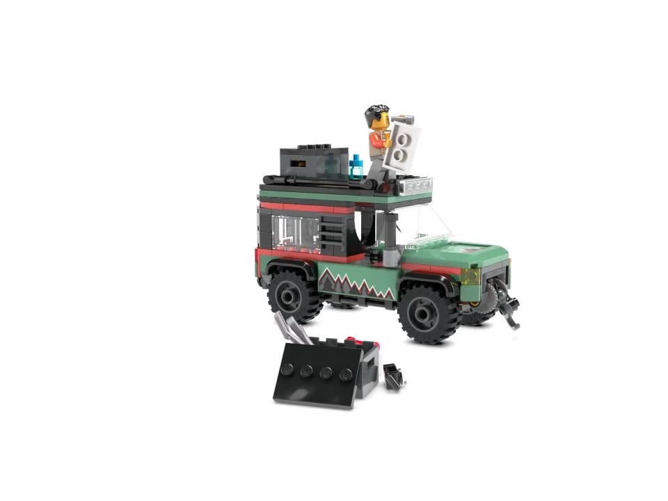 LEGO® City - Camioneta 4x4 off-road 60447, 221 piese - eMAG.ro