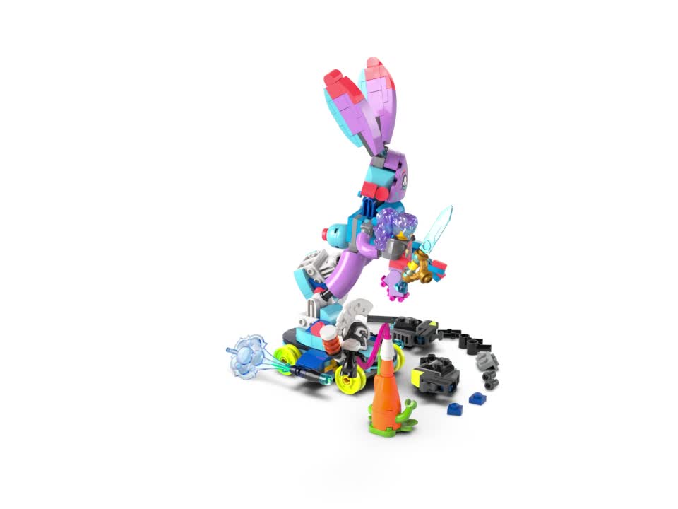 LEGO® DREAMZzz - Izzie si iepurasul de gaming Bunchurro 71490, 252