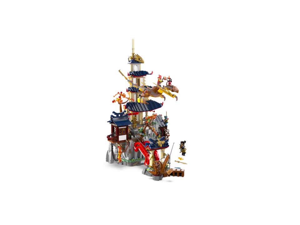 LEGO® NINJAGO® - Orasul templelor la turneu 71814, 3489