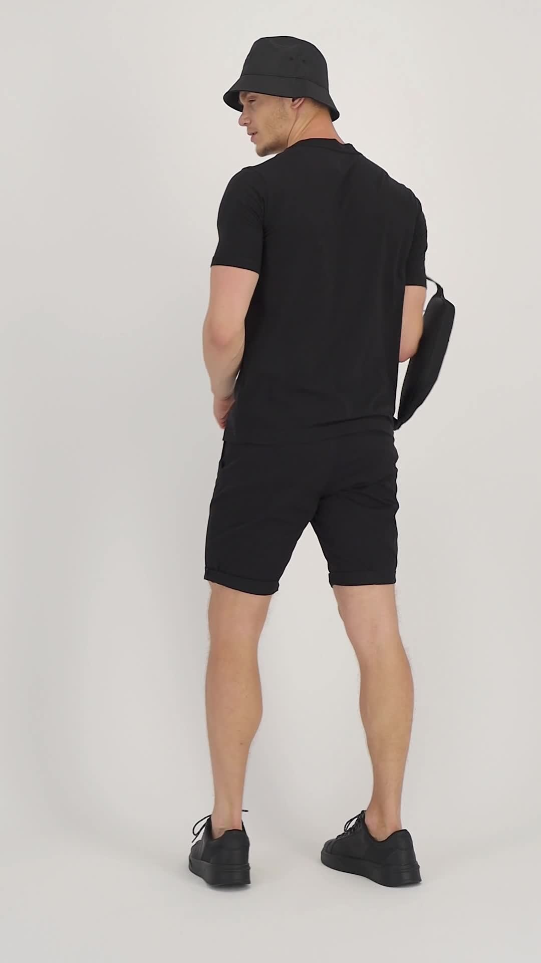 Tommy Jeans, Pantaloni scurti chino, Negru, 30 - eMAG.ro