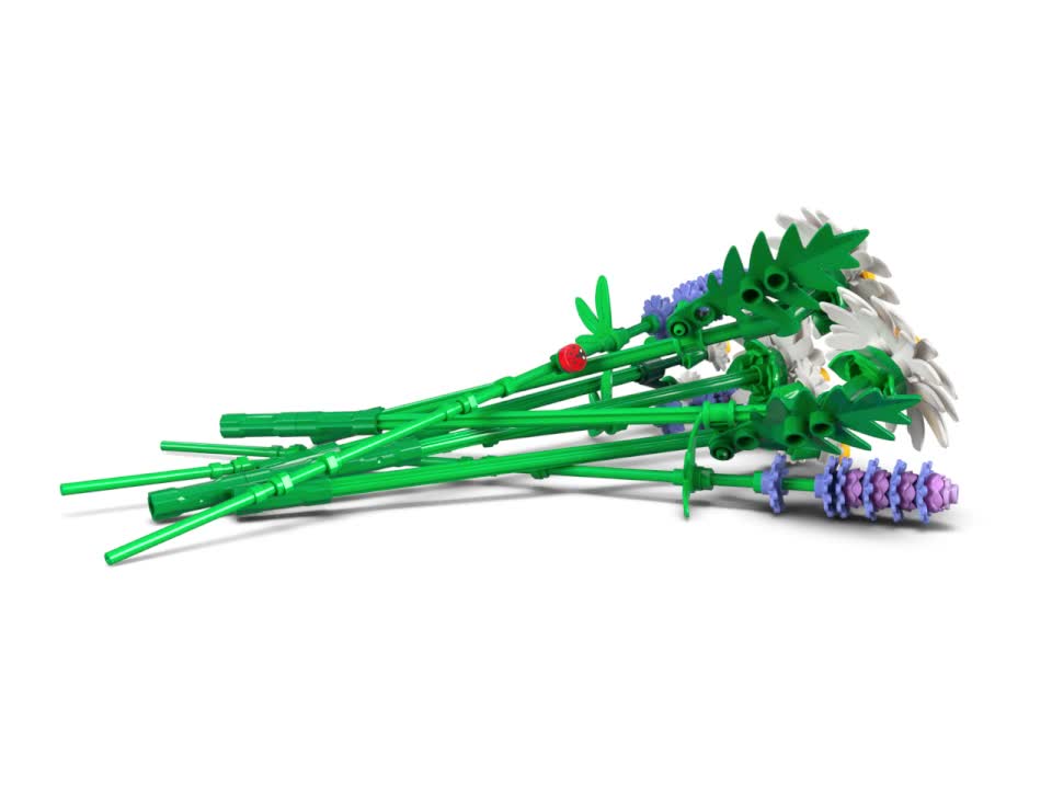 Set de constructie LEGO® Botanicals Margarete 11508, Flori