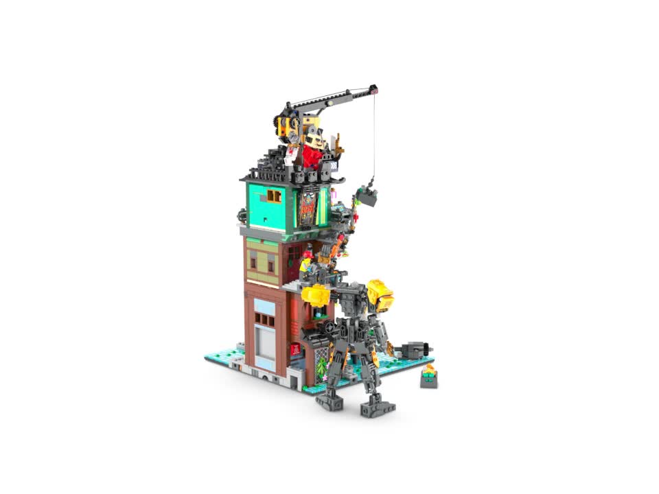 LEGO® Ninjago - Ateliere in orasul NINJAGO® 71837, 3244 piese