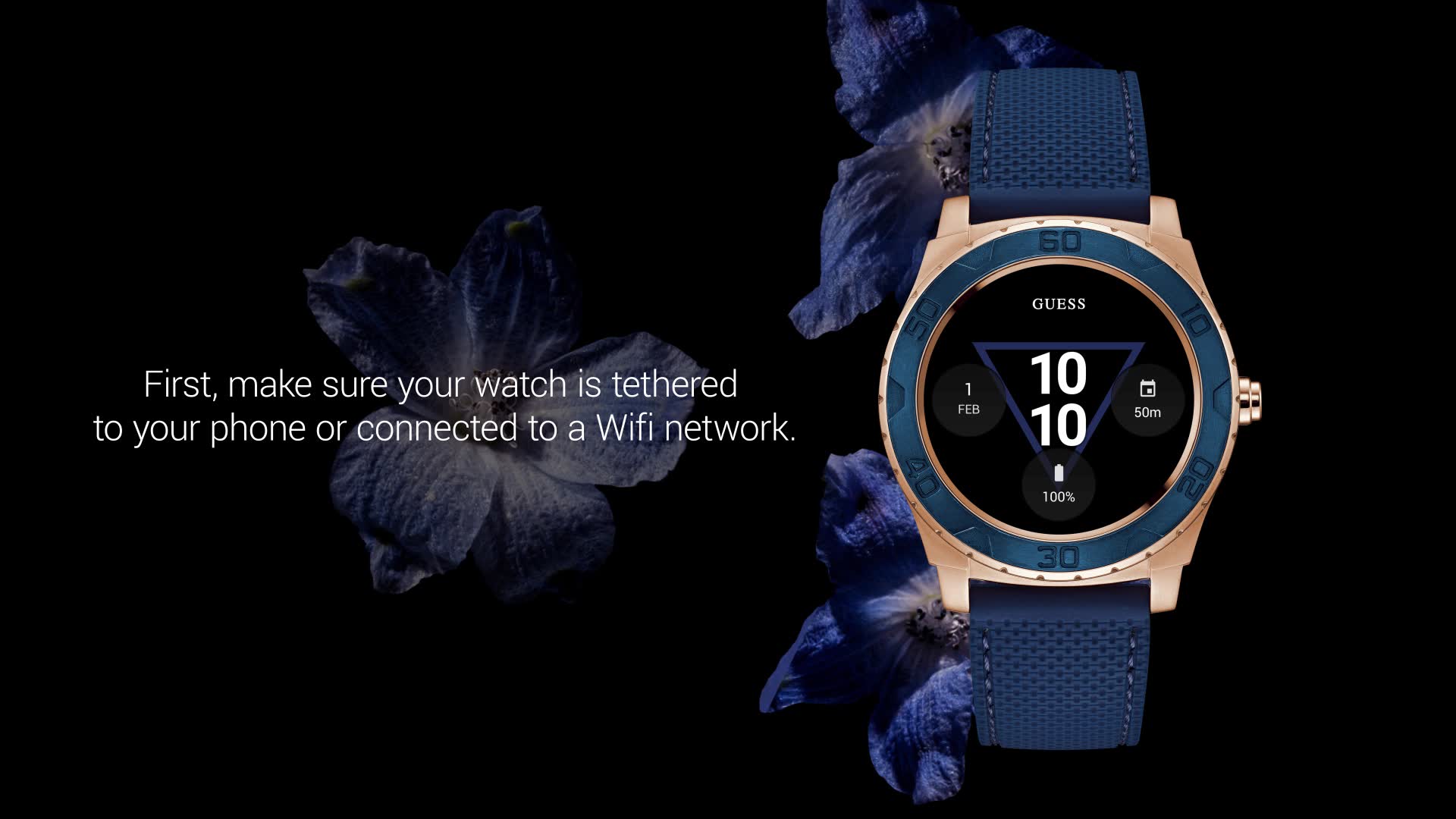 smartwatch guess connect active