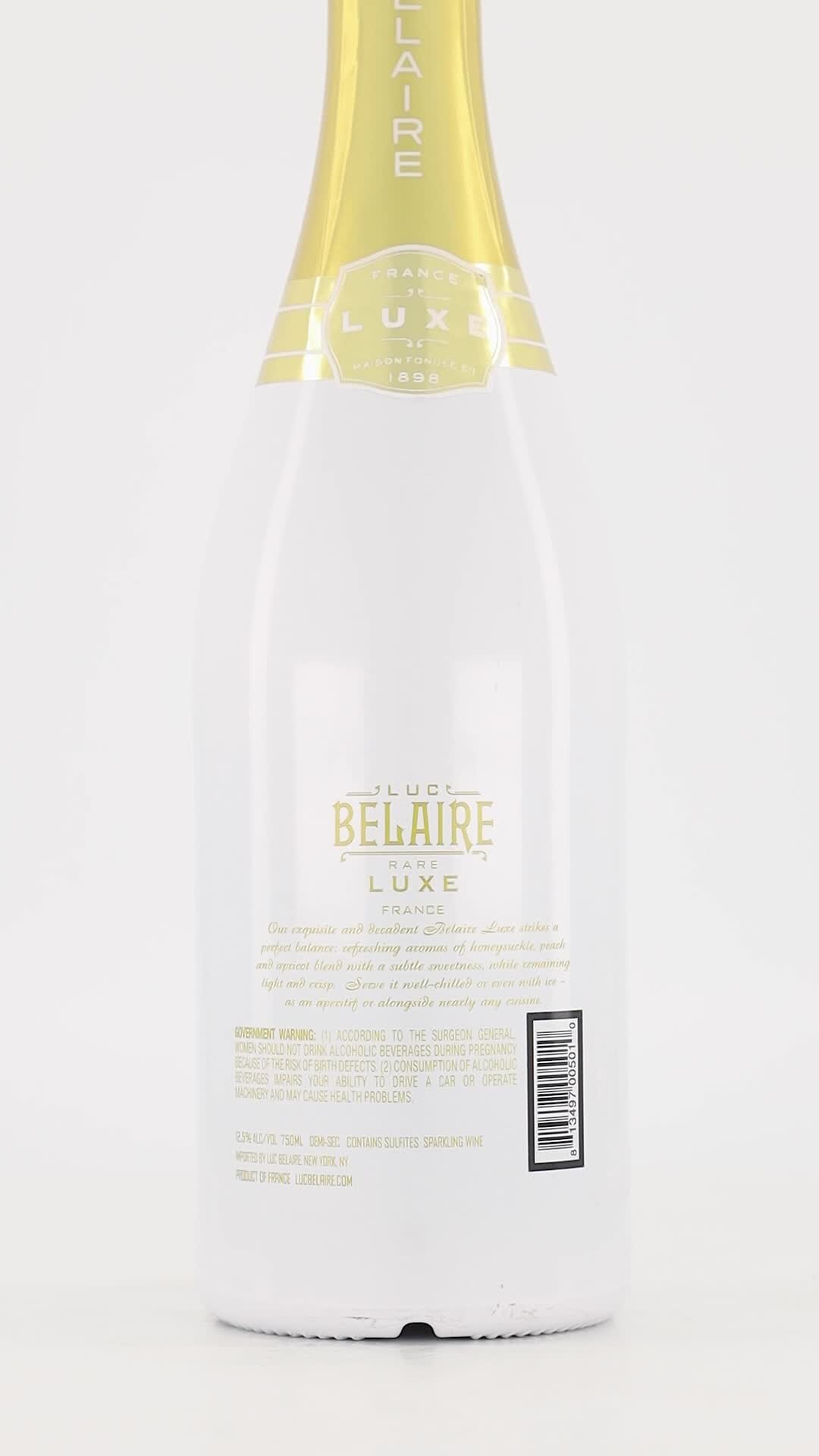 Luc Belaire Rare Luxe Demi SEC Sparkling (750ml bottle)