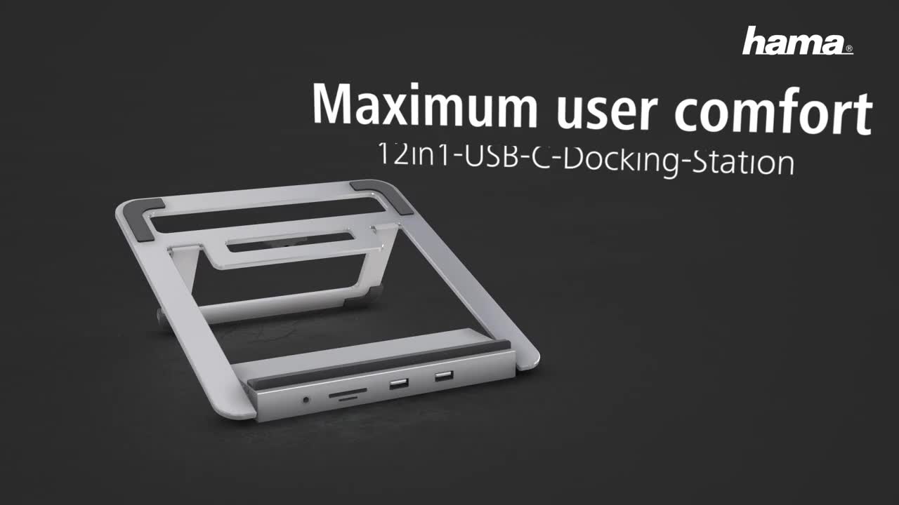 Докинг станция Hama 12in1 USB Type-C - eMAG.bg