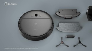 Electrolux Clean 600 Robot Aspirapolvere ER61UD1UG - Connesso, Filtro 2 Strati, Grigio - Foto 3