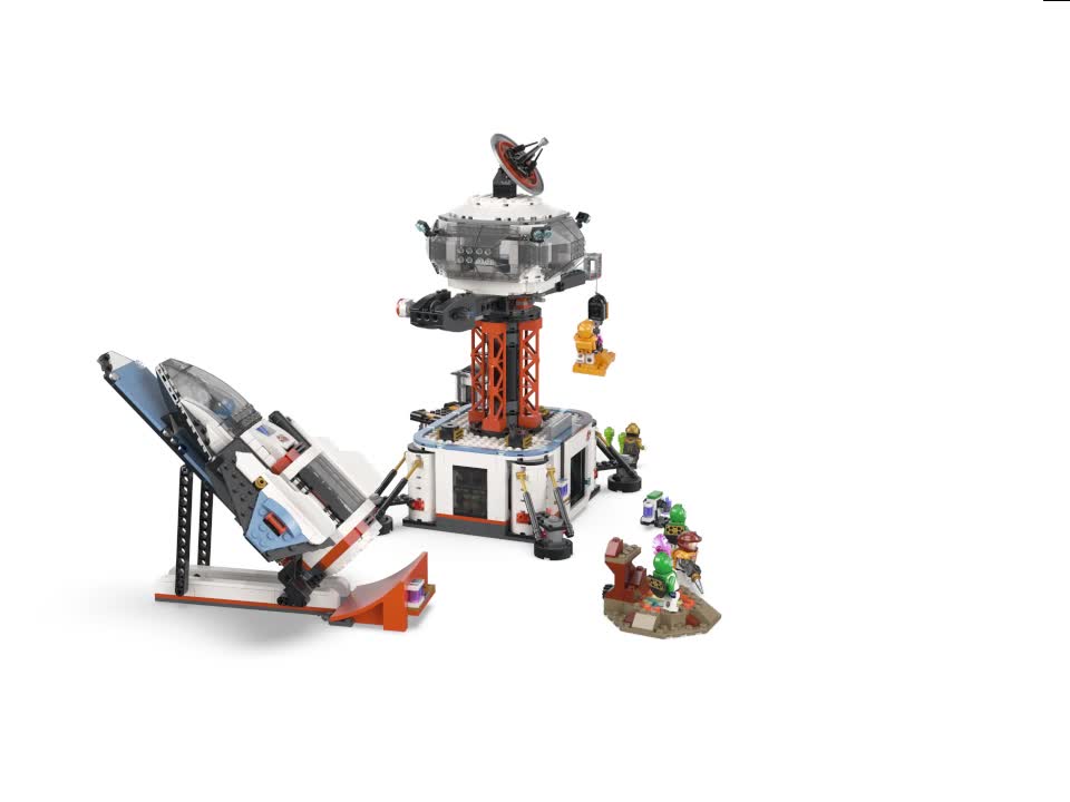 LEGO® City - Baza spatiala si platforma de lansare a rachetei