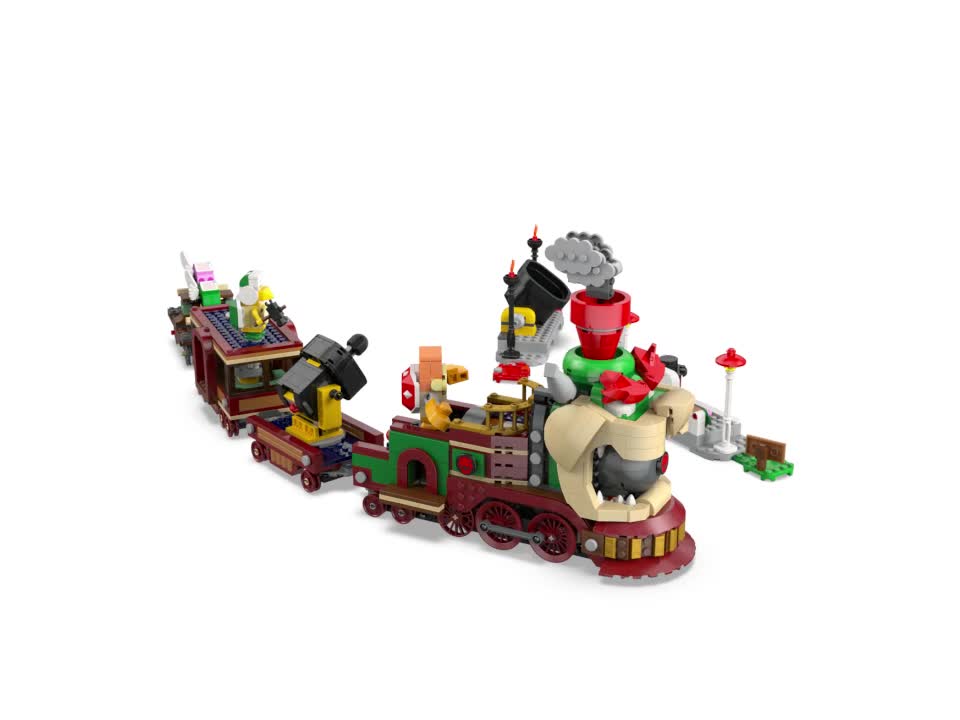 LEGO® Super Mario™ - Expresul Bowser 71437, 1392 piese - eMAG.ro