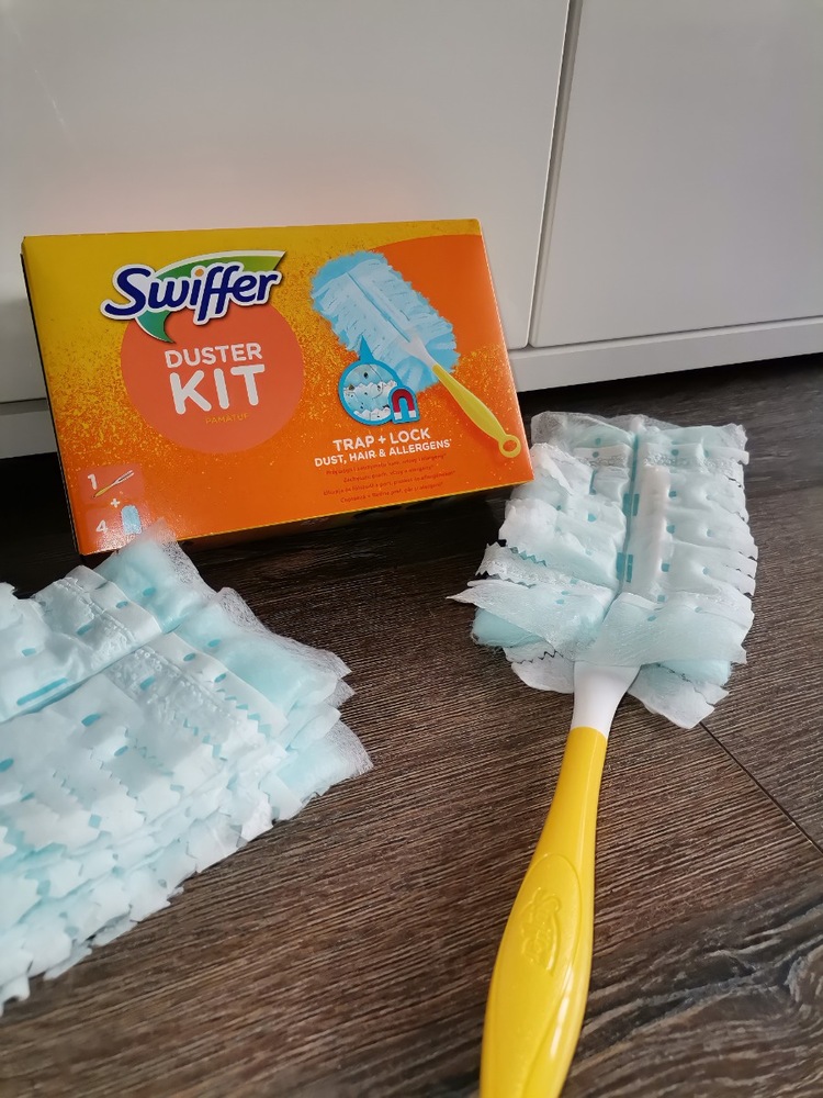 SWIFFER четка за почистване на прах, Duster kit, Къса дръжка 1