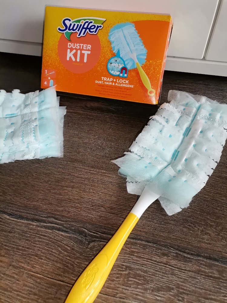 SWIFFER четка за почистване на прах, Duster kit, Къса дръжка 1