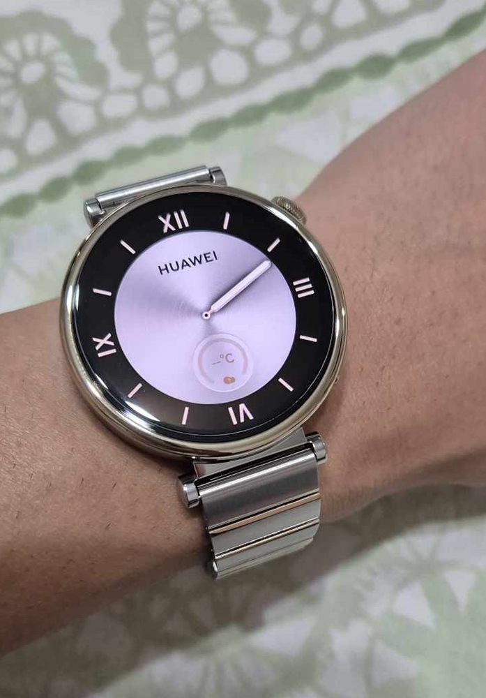 Смарт часовник Huawei Watch GT 4, 41 мм, Stainless Steel Case, Зелена ...