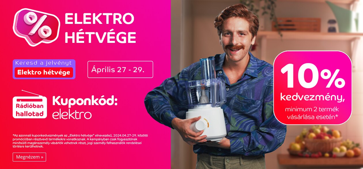 Elektro hétvége 2024.04.27-29.