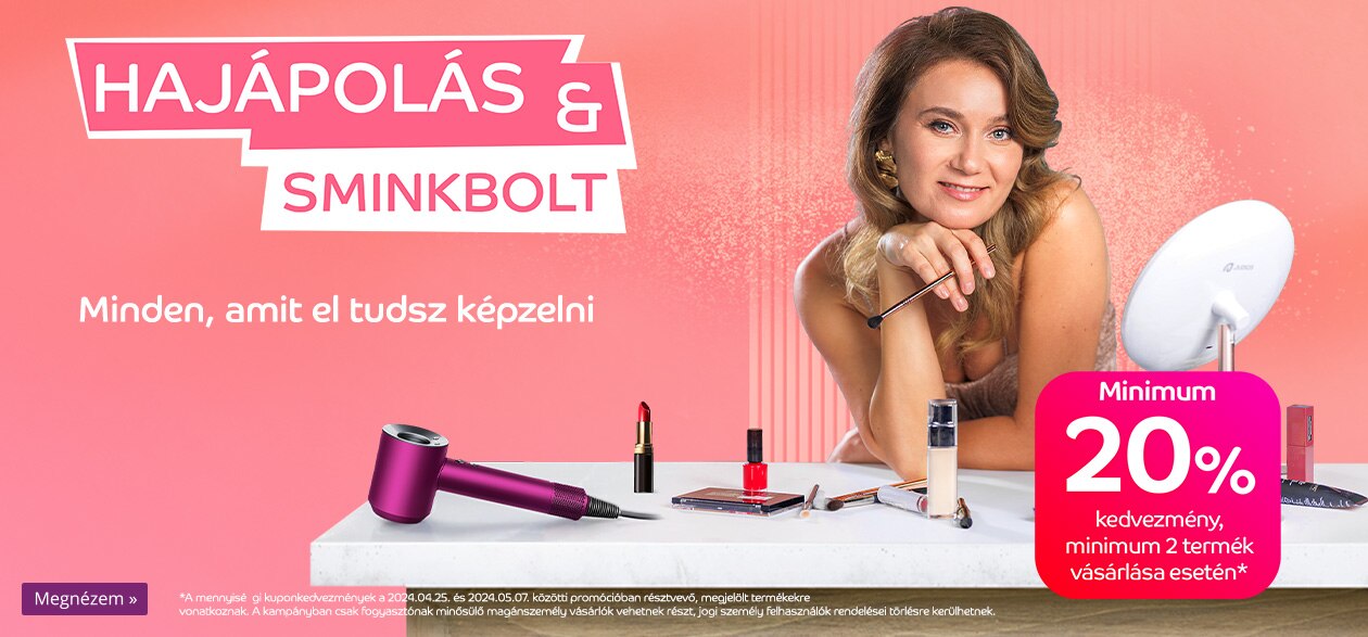 Hajápolás & Sminkbolt 2024.04.25-05.07.