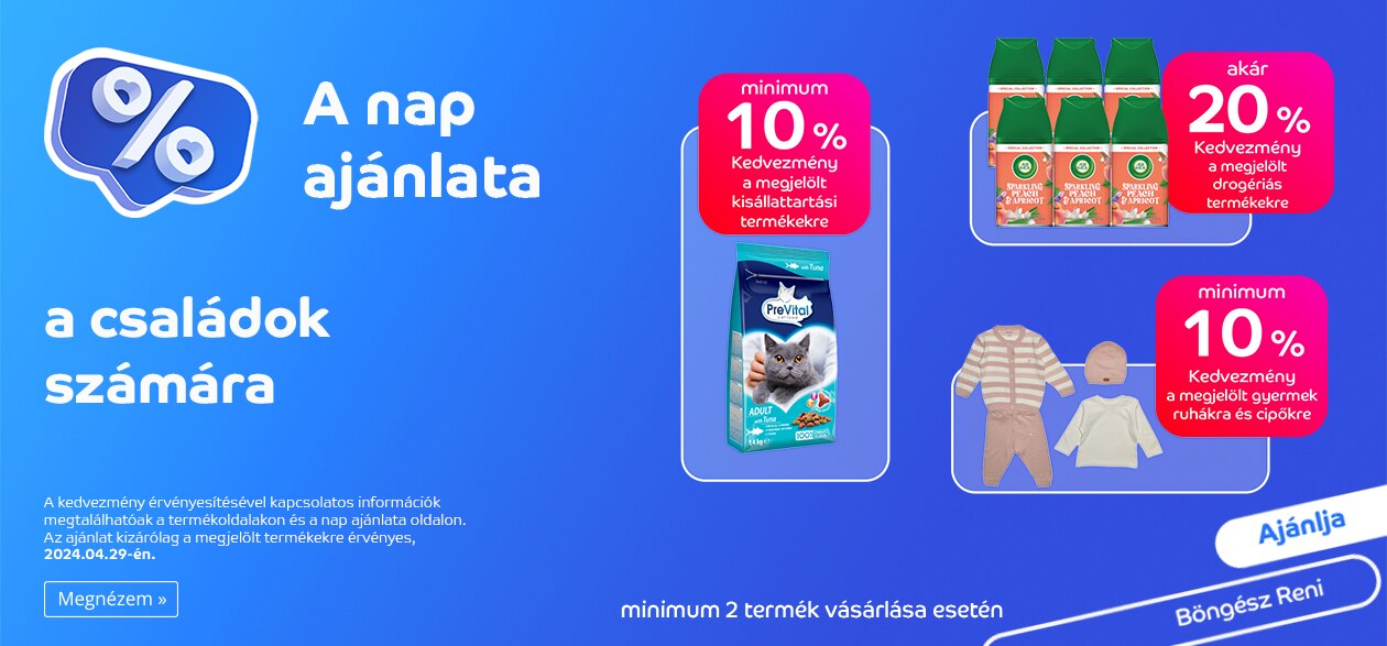 A nap ajánlata 2024.04.29