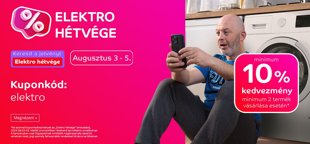 Elektro hétvége 2024.08.03-05.