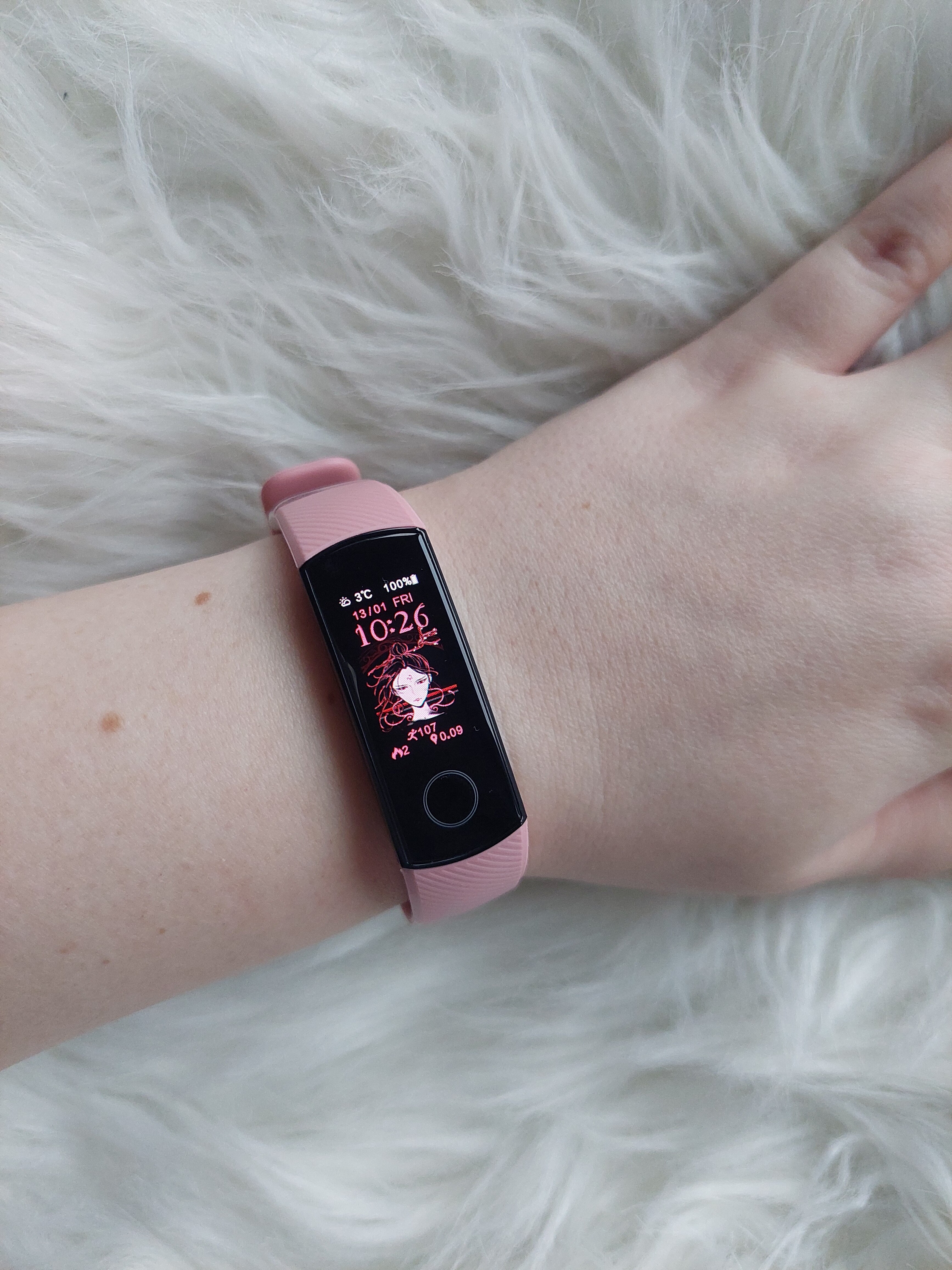 Vhbw Cinturino Di Ricambio In Acciaio Inox Nero Per Huawei Honor Band 5 CRS-B19S, 23 Cm, Con 3 Clip Di Fissaggio