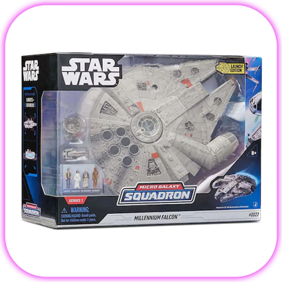 Jazwares Star Wars 23 cm-es jármű figurával, Az Ezeréves Sólyom