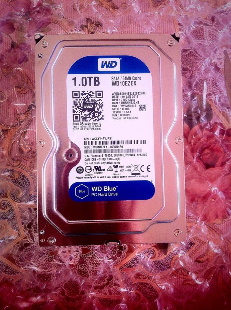 HDD WD Blue 1TB, 7200rpm, 64MB cache, SATA III - eMAG.ro