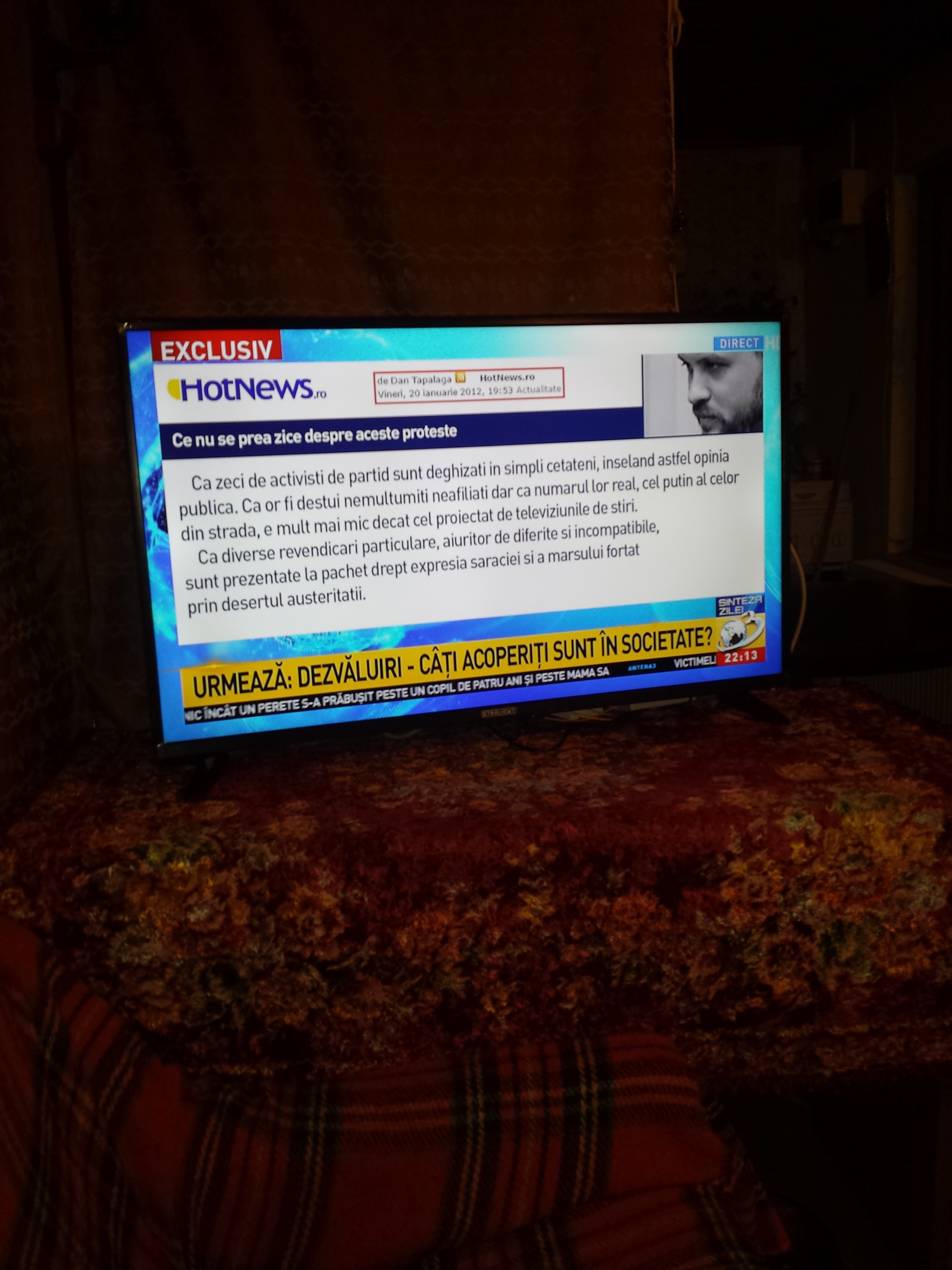 Televizor LED Daewoo, 81 cm, L32R640CTE, HD