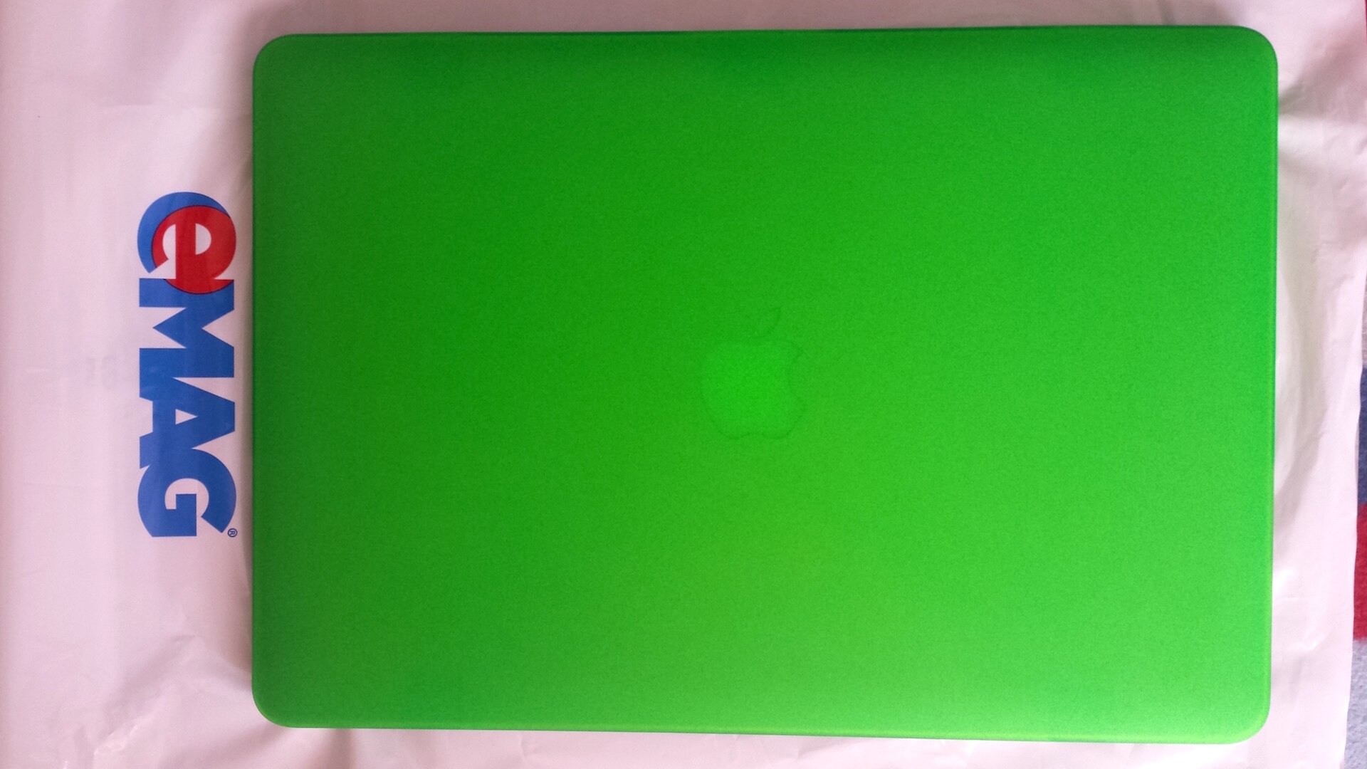 Carcasa de protectie Artwizz Rubber Clip pentru MacBook Pro 15" Retina Display, Late 2015, Green