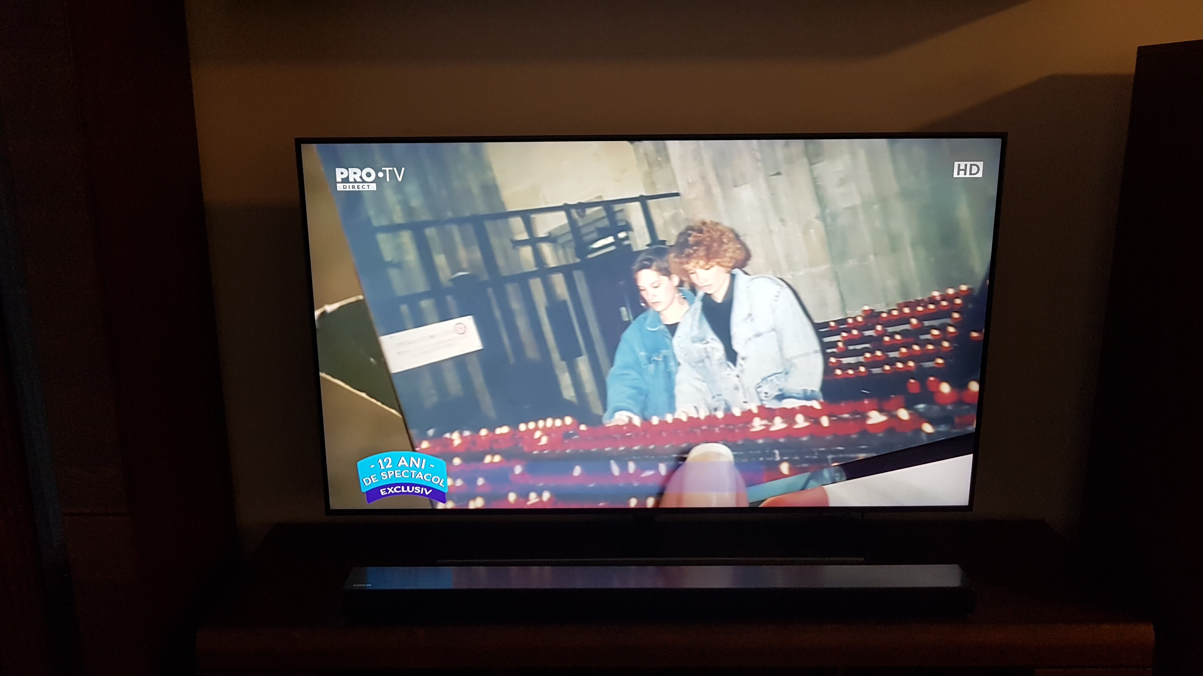 Televizor QLED Smart Samsung, 138 cm, 55Q80RA, 4K Ultra HD, Clasa B