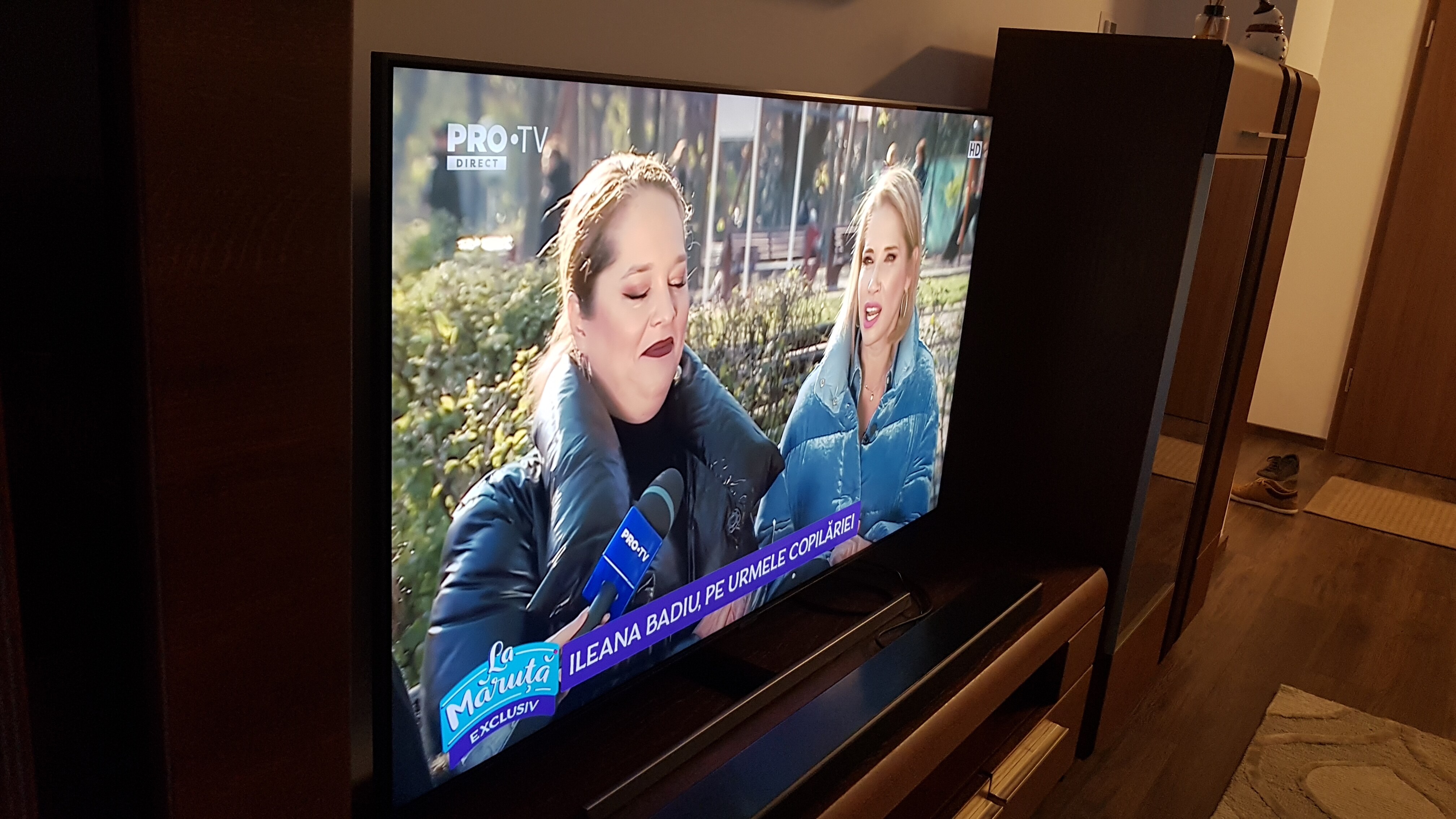 Televizor QLED Smart Samsung, 138 cm, 55Q80RA, 4K Ultra HD, Clasa B