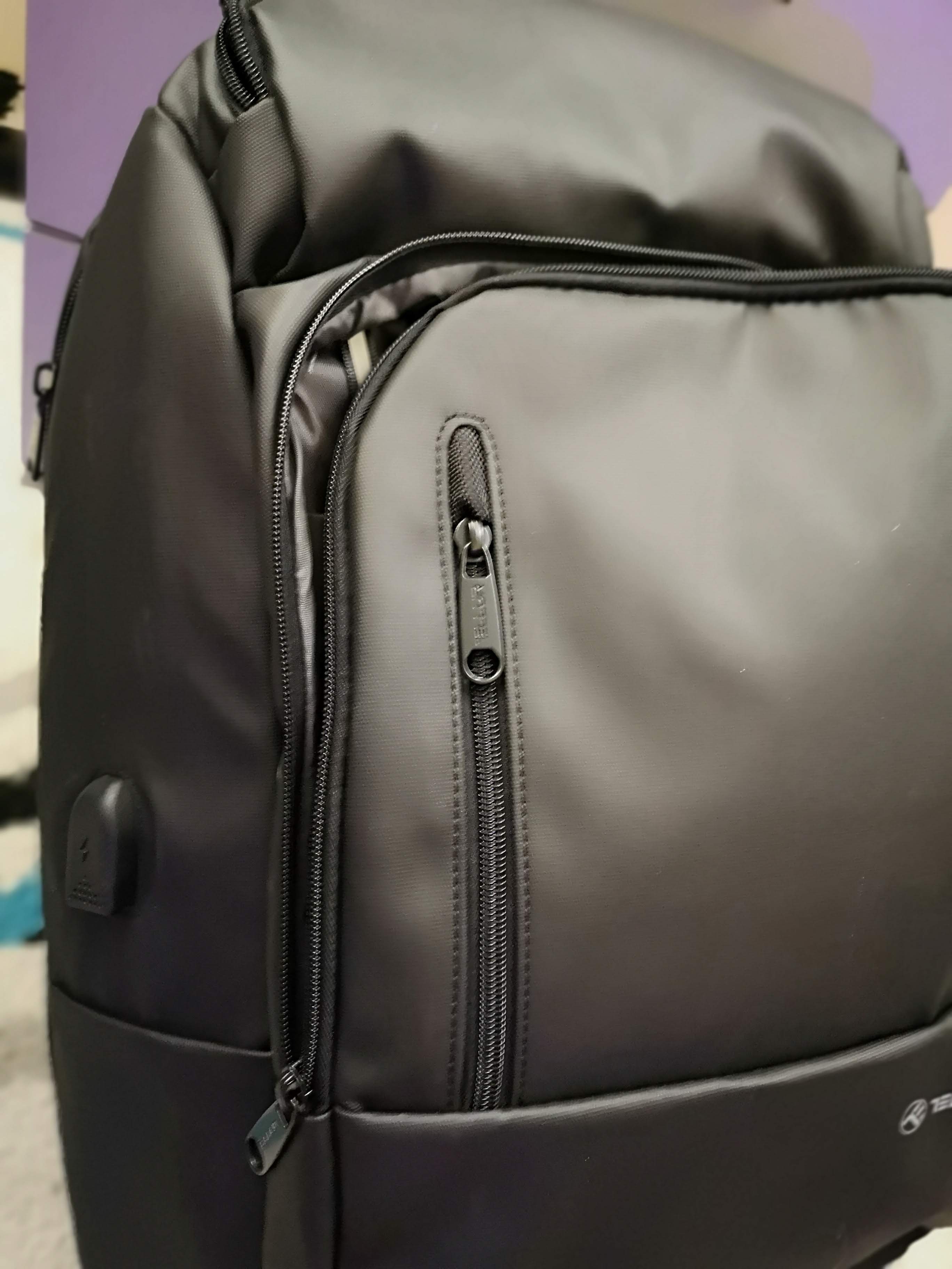 Rucsac laptop Tellur Business XL, cu port USB, 17.3", Negru