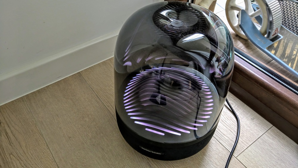 Sistem audio Harman Kardon Aura Studio 3, Bluetooth, Sunet 360