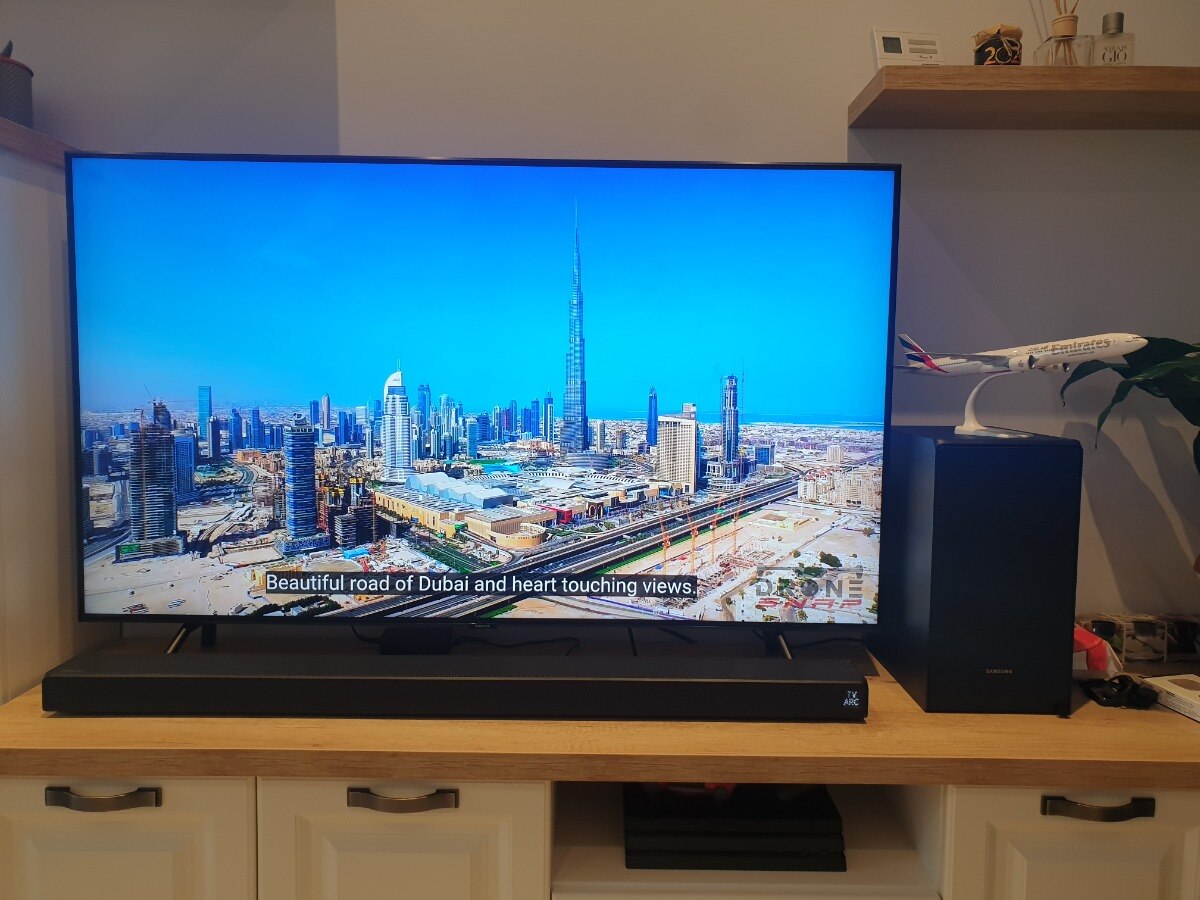 Televizor QLED Smart Samsung, 189 cm, 75Q70RA, 4K Ultra HD, Clasa A