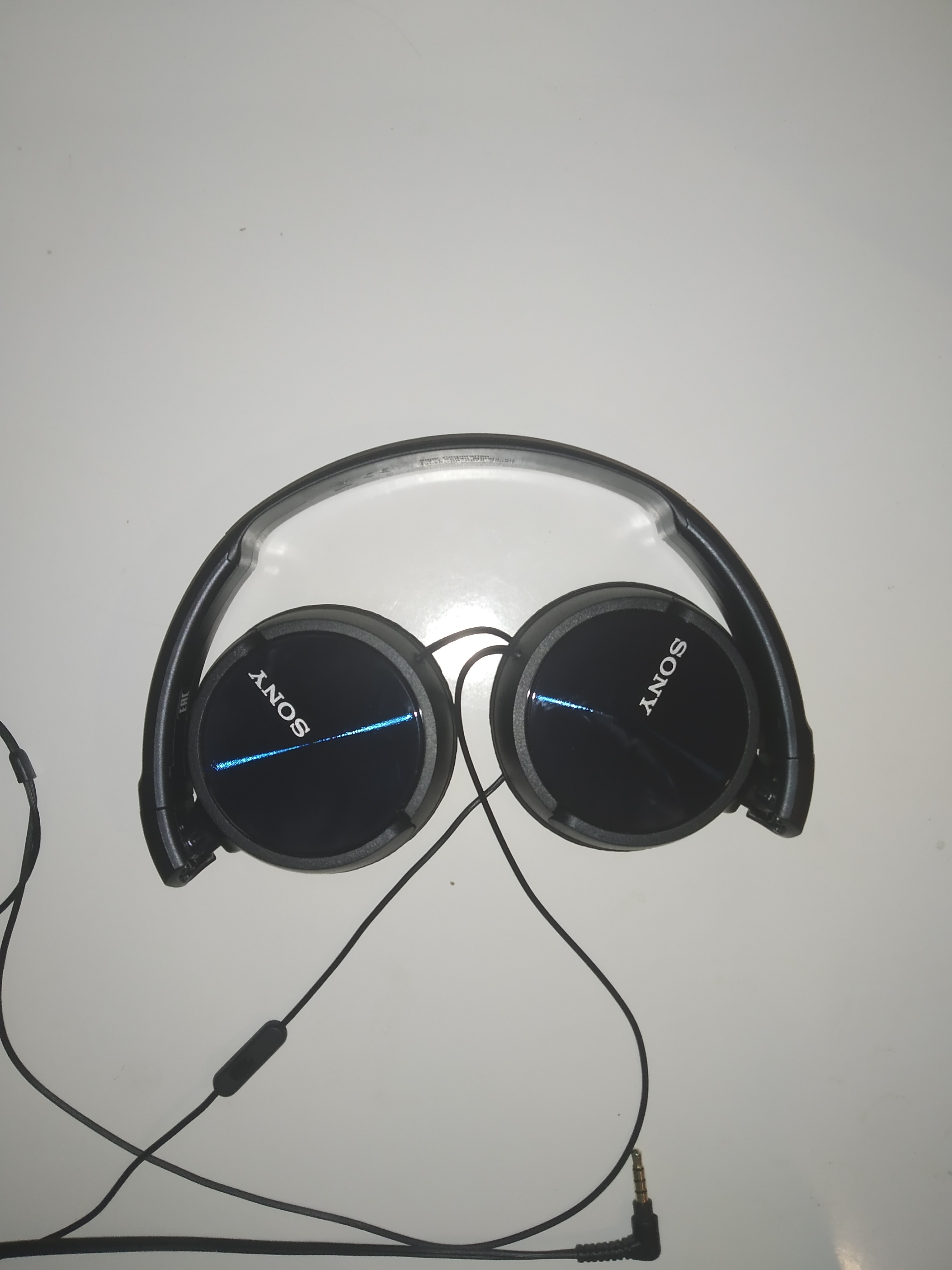 Casti SONY MDR-ZX310APR, Cu Fir, On-Ear, Microfon, rosu