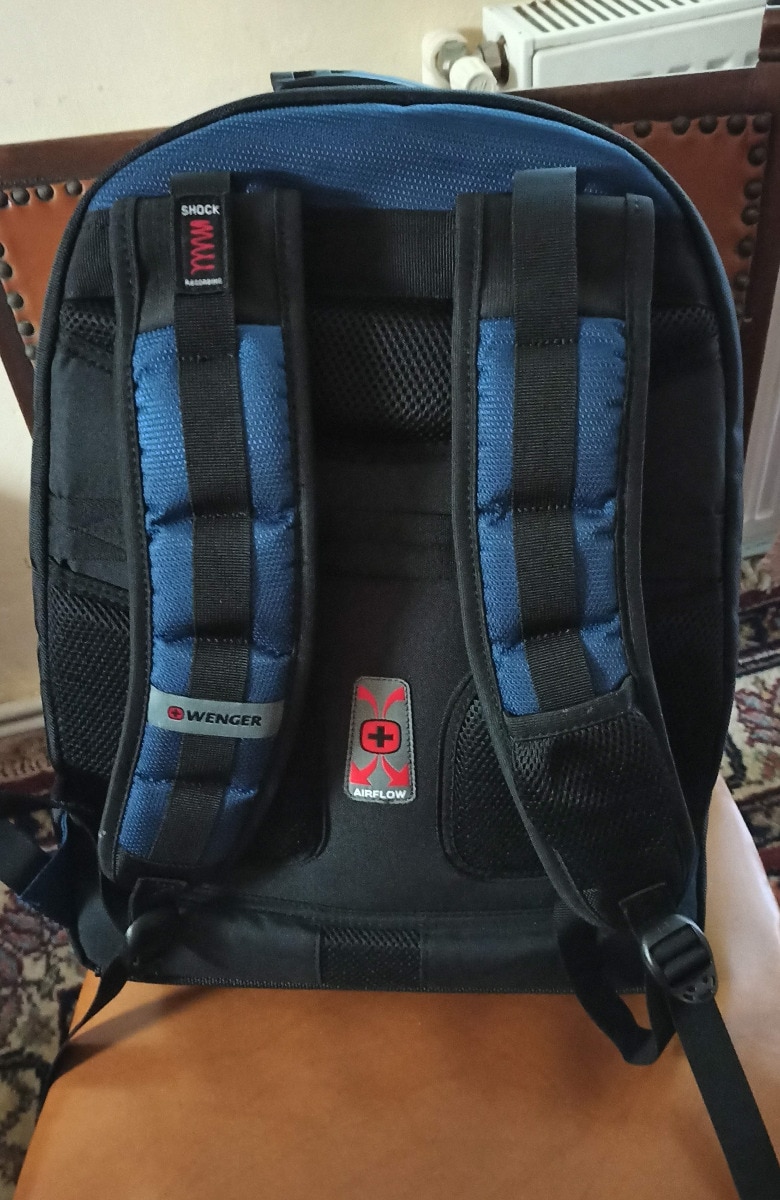 Rucsac Laptop Wenger Ibex 17", Blue/Black