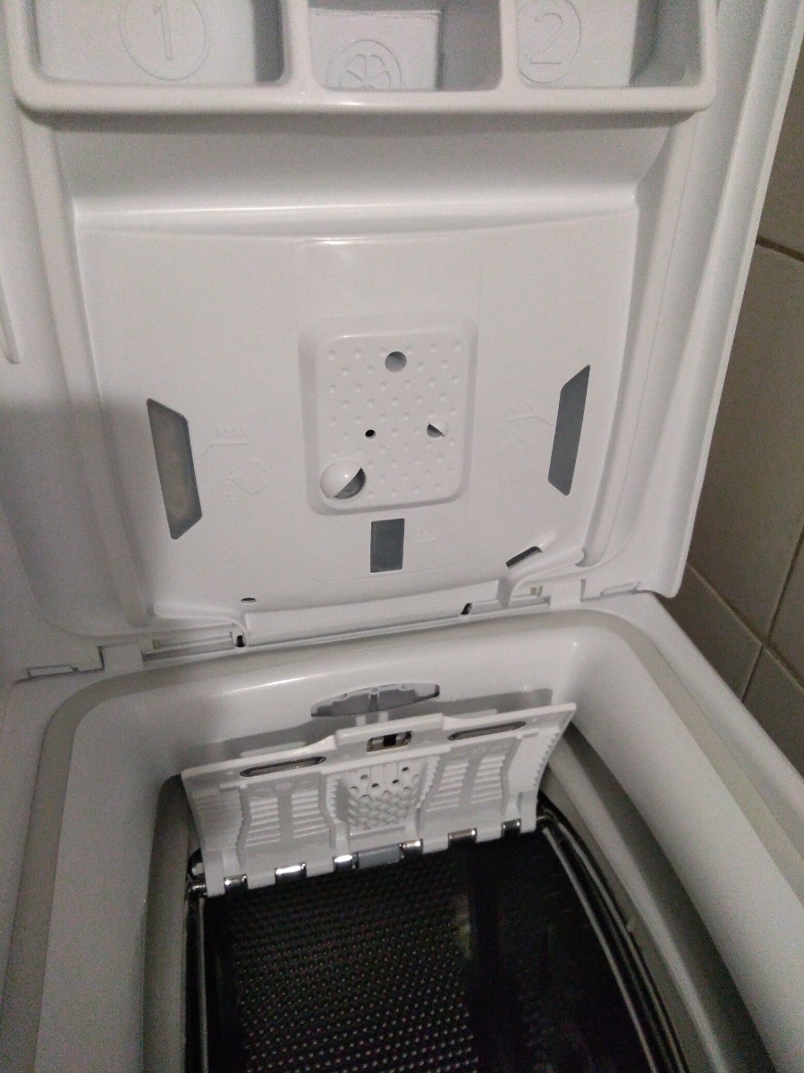 Masina de spalat rufe cu incarcare verticala Candy CST G372D-S, 7 kg, 1200 rpm, A+++, Display LCD, Functii SMART prin Tehnologie NFC, Alb.