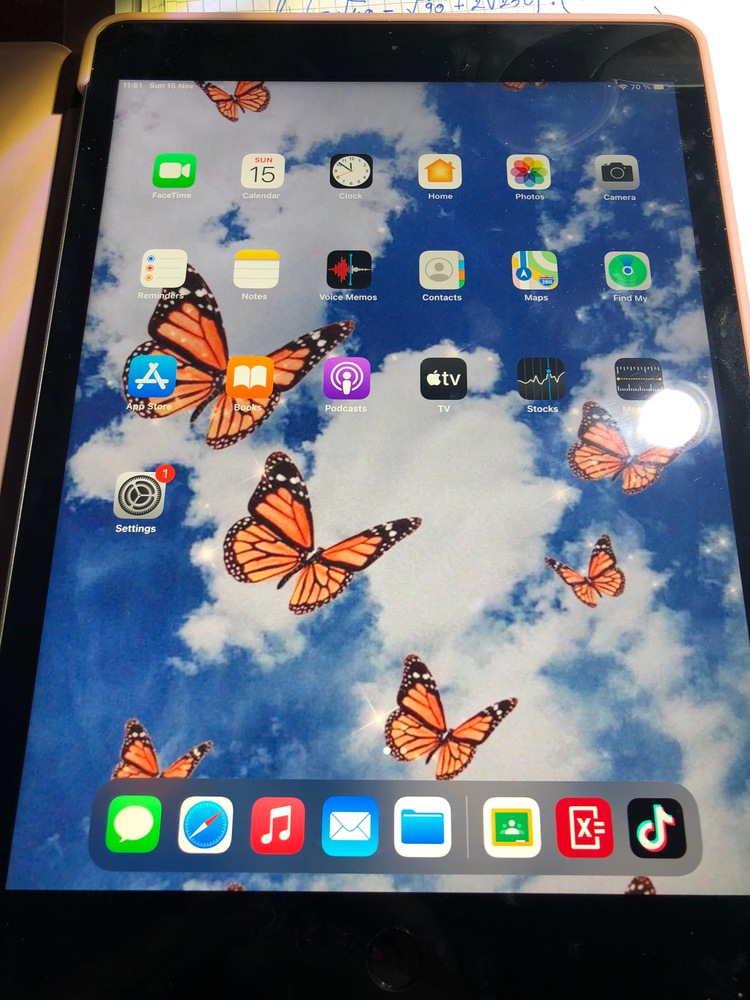 iPad Wi-Fi + 行動網路128GB (第8 代) - 銀色(整修品) - Apple (台灣)