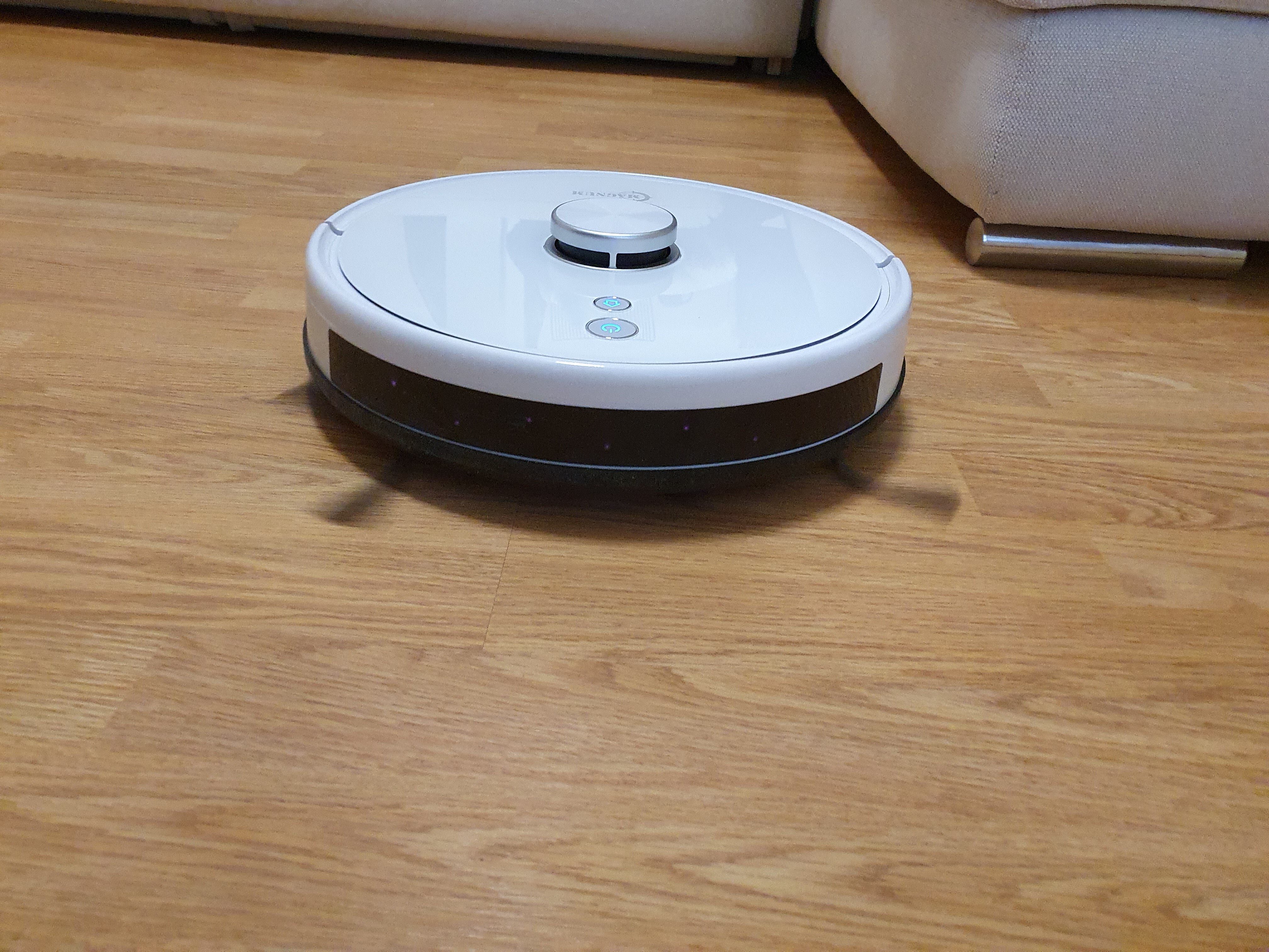 Aspirator Robot Magnum 3000, Baterie puternica LG Li-Ion 5200 Mah, Pa Lampa Uvc Mop Harta Barierewhite