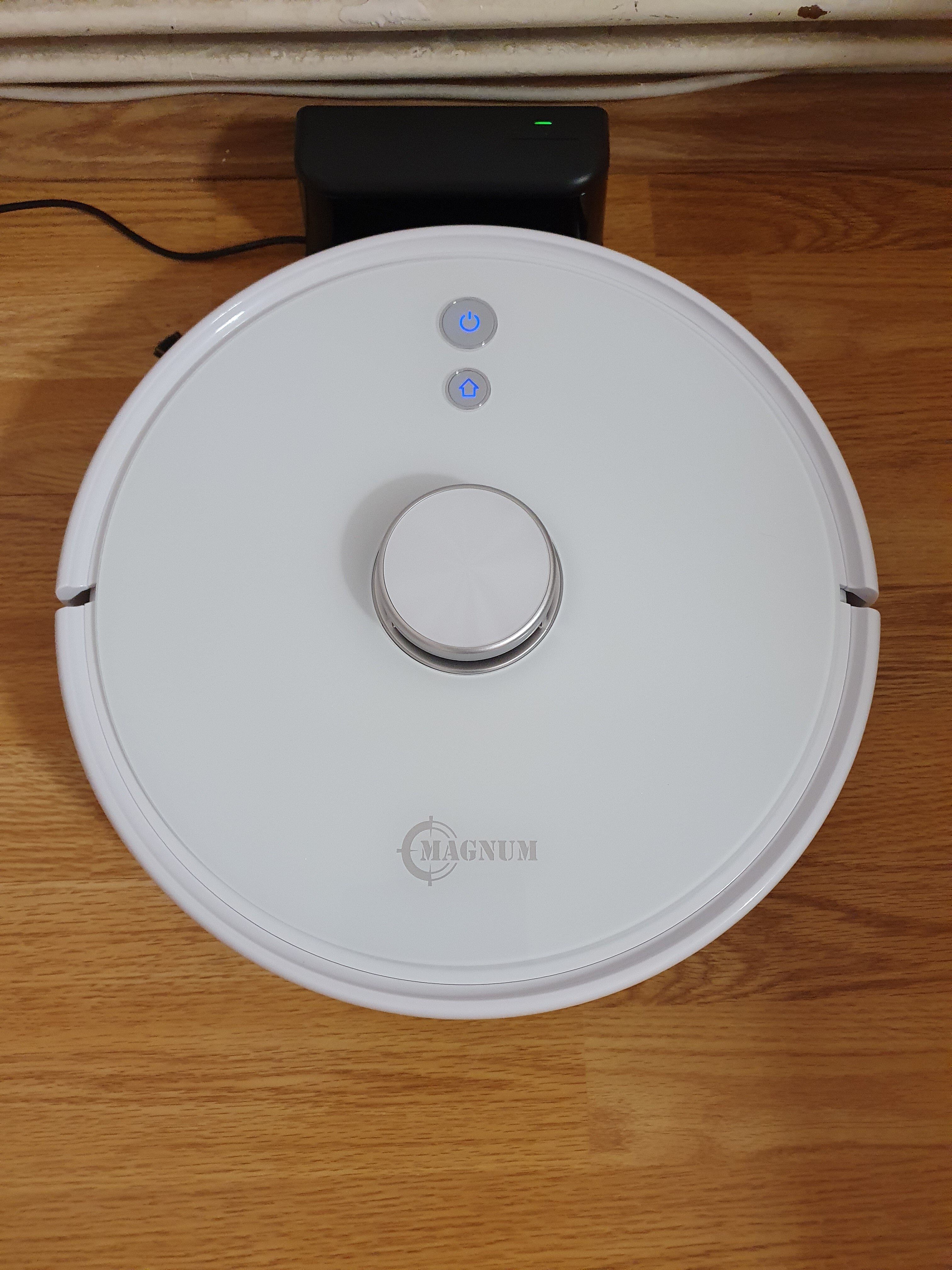 Aspirator Robot Magnum 3000, Baterie puternica LG Li-Ion 5200 Mah, Pa Lampa Uvc Mop Harta Barierewhite