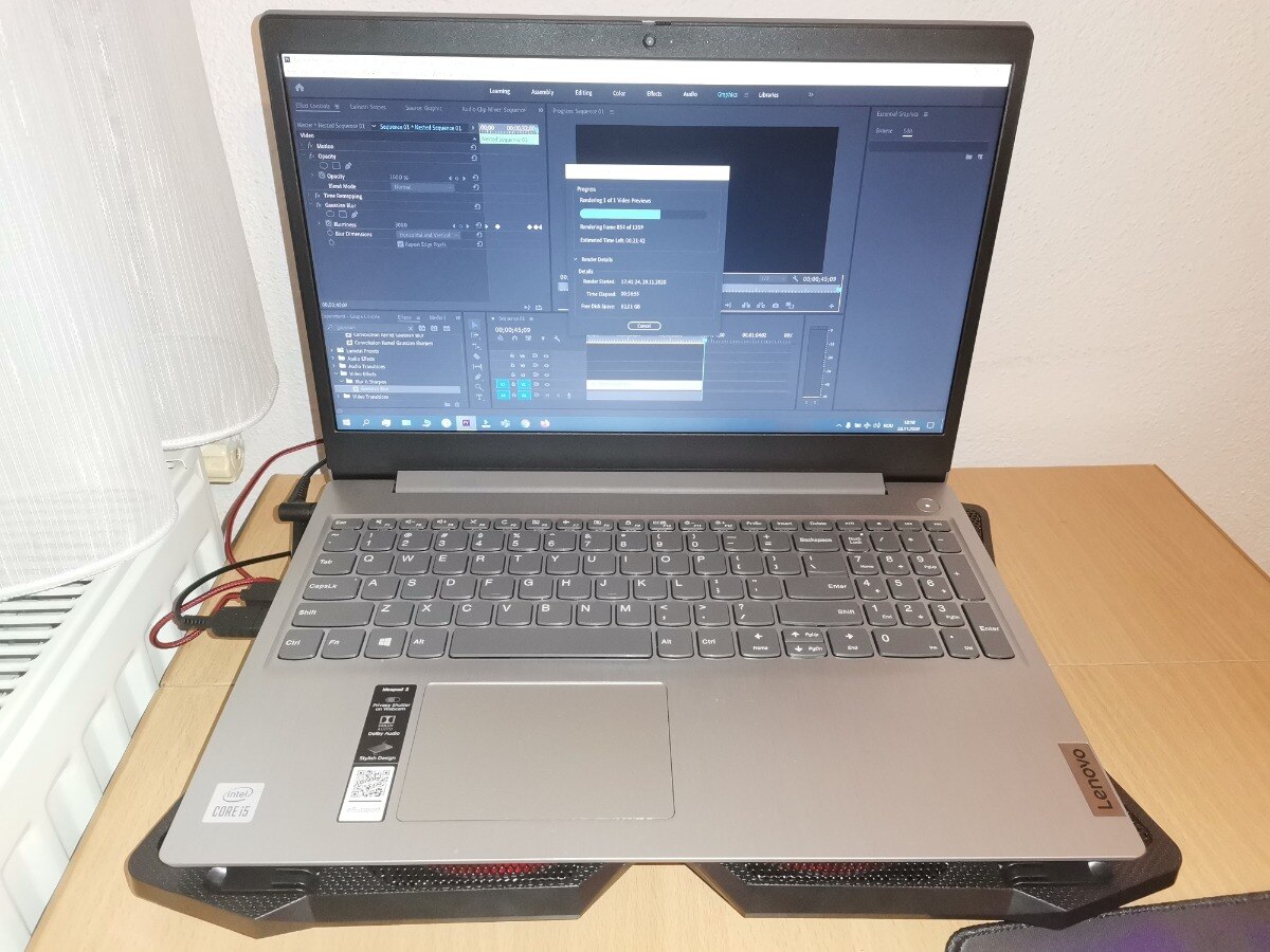 Laptop Lenovo IdeaPad 3 15IIL05 cu procesor Intel® Core™ i5-1035G1 pana la 3.60 GHz, 15.6", Full HD, 4GB, 512GB SSD, Intel® UHD Graphics, Free DOS, Platinum Grey