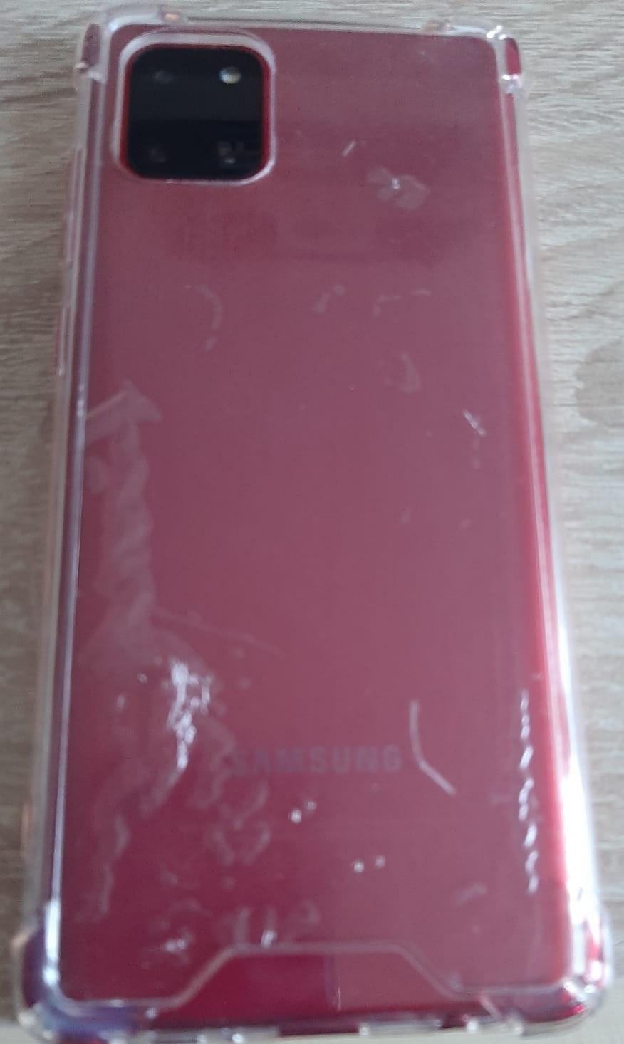 Husa antisoc Samsung Note 10 Lite - transparenta, silicon, colturi Anti-Drop, spate plastic, iShield Clear