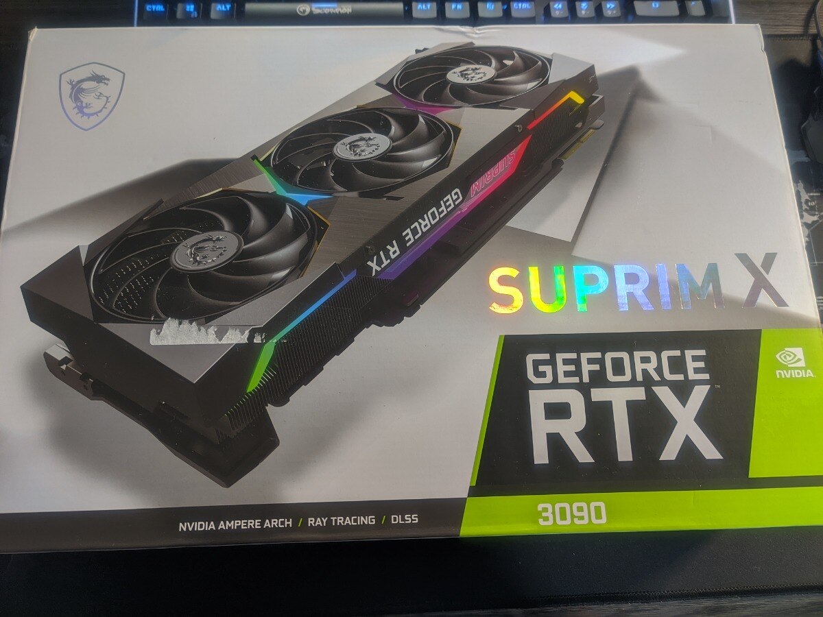 現在最安値92000円MSI GeForceRTX 3090 suprim X GeForce RTX 3090 SUPRIM X 24G | MSI グラフィックボード GeForce RTX