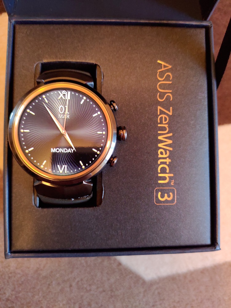 Ceas Smartwatch ASUS ZenWatch 3 WI503Q, Silver - eMAG.ro